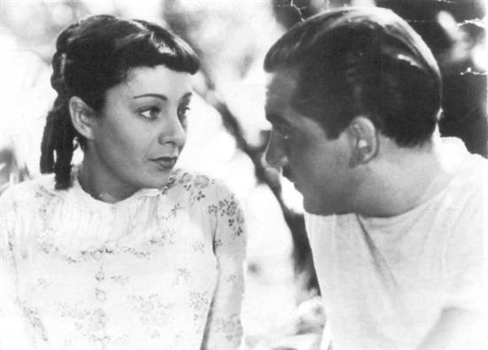 法国女演员西尔维亚·巴塔耶（Sylvia Bataille，1908-1993），二十岁时嫁给乔治·巴塔耶，1934年二人分居，1946年离异。西尔维亚从1938年开始成为拉康的伴侣，1941年为其诞下一女，二人于1953年正式结婚。图为西尔维亚在让·雷诺阿导演的《乡村一日》（1936）中的剧照。